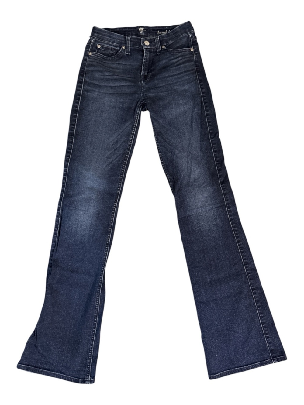 7 For All Mankind Karah Bootcut Women's Dark Blue Flare Jeans